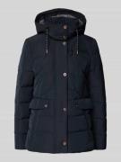 Gil Bret Steppjacke mit Reißverschlusstaschen in Dunkelblau, Größe 36