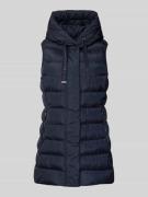 Fuchs Schmitt Steppweste mit Kapuze in Marine, Größe 36