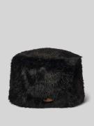 Barts Kunstpelzmütze mit Label-Patch Modell 'JOSH' in Black, Größe 1