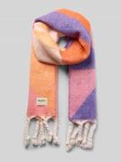 Barts Schal mit Label-Patch Modell 'Kristinn' in Lila, Größe 1