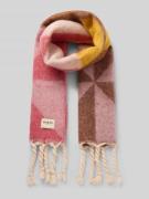 Barts Schal mit Label-Patch Modell 'Kristinn' in Pink, Größe 1