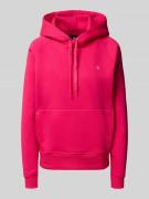 G-Star Raw Hoodie mit Label-Stitching in Pink, Größe S