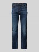 BOSS Orange Slim Fit Jeans aus Baumwoll-Mix Modell 'DELAWARE BO' in Bl...
