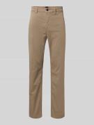 BOSS Orange Regular-Fit Chino aus Baumwoll-Mix in Hellbraun, Größe 30/...