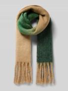 ICHI Schal in Strick-Optik Modell 'IAMALOU' in Gruen, Größe 1