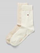 Tommy Hilfiger Strümpfe mit verstärkter Ferse in Offwhite, Größe 35-38