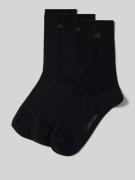 CK Calvin Klein Socken mit Logo-Stitching im 3er-Pack in Black, Größe ...