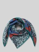 Codello Schal mit Ziernaht in Dunkelblau, Größe 1