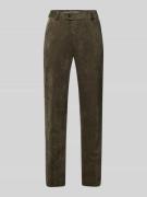 Carl Gross Cordhose mit französischen Eingrifftaschen Modell 'Tomte' i...