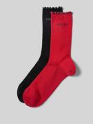 HUGO Socken aus Baumwoll-Mix im 2er-Pack in Rot, Größe 35-38