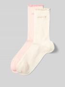 HUGO Socken aus Baumwoll-Mix im 2er-Pack in Hellrosa, Größe 35-38