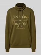Soyaconcept Sweatshirt mit Stehkragen und Tunnelzug Modell 'BANU' in O...
