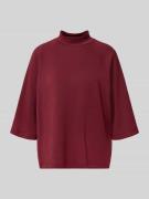 Soyaconcept Sweatshirt mit Stehkragen und 1/2-Arm Modell 'BANU' in Bor...