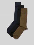 HUGO Socken aus Baumwoll-Mix im 3er-Pack in Graphit, Größe 39-42