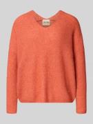MOS MOSH Oversized Strickpullover mit gerippten Abschlüssen Modell 'TH...