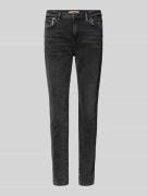 MOS MOSH Jeans mit Reißverschlusstaschen Modell 'Bradford' in Dunkelgr...