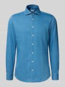 SEIDENSTICKER Slim Fit Business-Hemd mit Kentkragen Modell 'Spread' in...