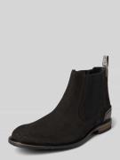 Floris Van Bommel Chelsea Boots mit Zugschlaufe Modell 'Crepi' in Dunk...