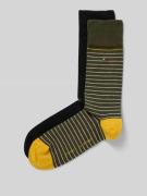 Tommy Hilfiger Socken aus Baumwoll-Mix im 2er-Pack in Khaki, Größe 39-...
