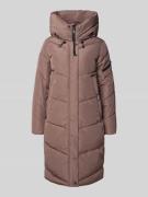 khujo Steppmantel mit Kapuze Modell 'JANGE' in Taupe, Größe L