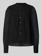 Vero Moda Regular Fit Chiffon-Bluse mit Dobby-Struktur Modell 'LEAH AN...