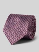 Prince Bowtie Seidenkrawatte mit Statement-Patch (7cm) in Flieder, Grö...