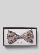 Blick Fliege aus Seide im Allover-Look Modell 'Jeremy' in Marine, Größ...