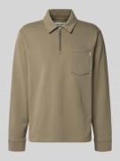 Wood Wood Regular Fit Poloshirt mit Brusttasche Modell 'Andrew' in Hel...