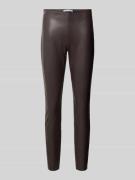 Raffaello Rossi Skinny Fit Hose in Leder-Optik Modell 'RESA' in Dunkel...