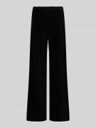 Raffaello Rossi Wide Leg Cordhose Modell 'ELAINE' in Black, Größe 34