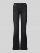 Raffaello Rossi Flared Jeans im 5-Pocket-Design in Anthrazit, Größe 32