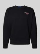 Polo Ralph Lauren Sweatshirt mit Label-Stitching in Black, Größe XL