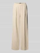 Vero Moda Regular Fit Hose aus Viskose-Mix MODELL'CARMEN' in Beige, Gr...