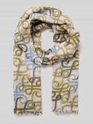 Hemisphere Schal mit Allover-Stitching in Schilf, Größe 1