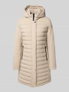 Fuchs Schmitt Steppmantel mit gefüttertem Stehkragen in Sand, Größe 34