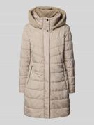 Fuchs Schmitt Steppmantel mit Reißverschlusstaschen in Sand, Größe 34