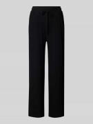 Marc O'Polo Wide Leg Jogginghose aus Modal-Mix in Black, Größe S