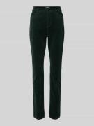 Christian Berg Woman Slim Fit Cordhose im 5-Pocket-Design in Dunkelgru...