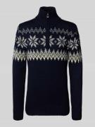 Dale of Norway Norwegerpullover mit Troyer-Kragen aus Woll-Mix Modell ...