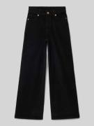 Only Wide Leg Cordhose aus Baumwoll-Mix Modell 'HOPE' in Black, Größe ...