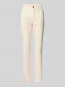 Christian Berg Woman Slim Fit Cordhose im 5-Pocket-Design in Ecru, Grö...