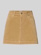 Jake*s Casual Minirock in Cord-Optik im 5-Pocket-Design in Sand, Größe...