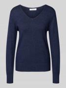 Christian Berg Woman Regular Fit Longsleeve aus Viskose-Mix in Strick-...