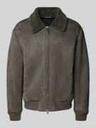 Antony Morato Jacke mit Kentkragen in Oliv, Größe 46