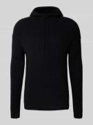 Antony Morato Regular Fit Hoodie mit Woll-Mohair-Anteil in Black, Größ...