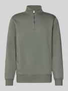 Only & Sons Regular Fit Troyer aus Baumwoll-Mix Modell 'CERES' in Hell...