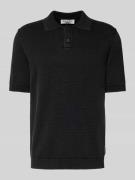 Marc O'Polo Denim Regular Fit Poloshirt aus reiner Baumwolle in Black,...