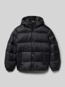 Tommy Hilfiger Teens Regular Fit Daunenjacke mit Steppnähten in Black,...