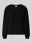 s.Oliver RED LABEL Regular Fit Sweatshirt aus Modal-Mix in BLACK, Größ...