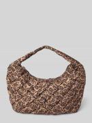 LIEBESKIND BERLIN Shoulder Bag in Stepp-Optik Modell 'Bo' in Mittelbra...